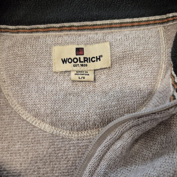 Woolrich 1/4 Zip Pullover Sweater - Picture 6 of 8